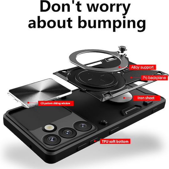 Techsuit Camguard Pro Back Cover Σιλικόνης Κόκκινο (Oppo A5)