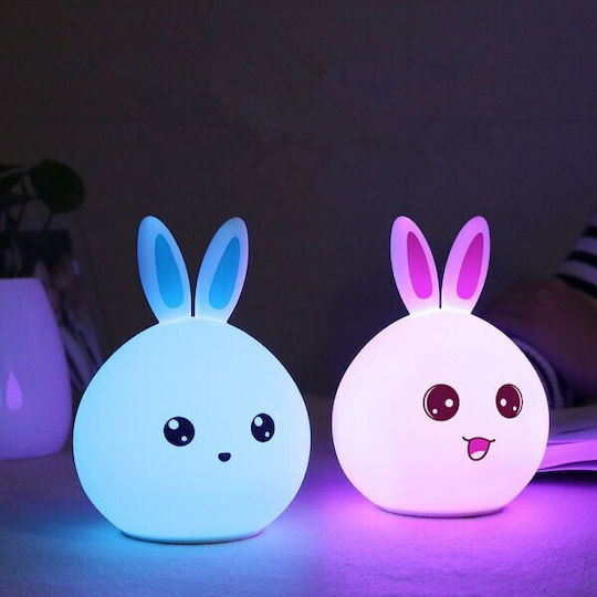 Kids Decorative Lamp Beige 18x9cm