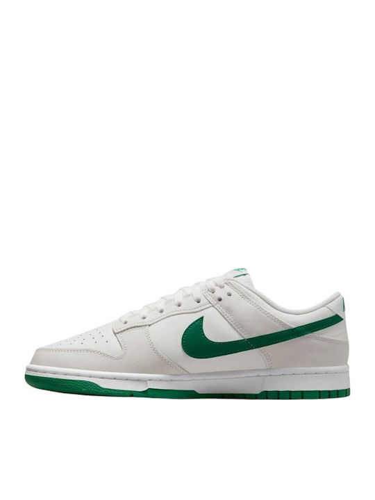 Dunk Low Retro Herren Sneakers Summit White / Malachite / Platinum Tint