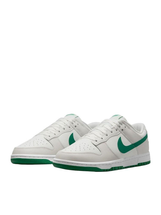 Dunk Low Retro Herren Sneakers Summit White / Malachite / Platinum Tint