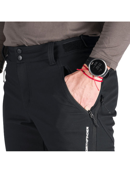 Northfinder Stretch Men's Hiking Long Trousers Black