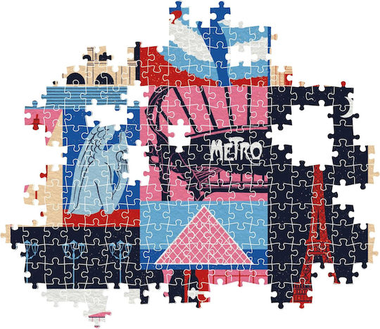 1000 Piece Puzzle Style In City Paris