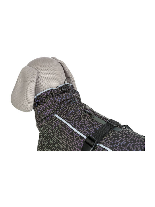 Trixie Gray Dog Coat Small with 40cm Back Length