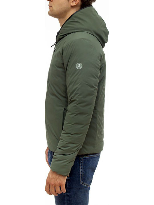 Jacket Waterproof Khaki/black