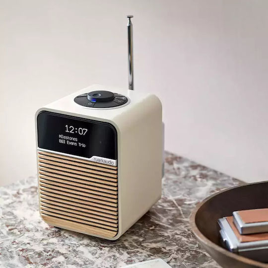 Ruark R1S Επιτραπέζιο Ραδιόφωνο Ρεύματος DAB+ με Bluetooth και USB Λευκό