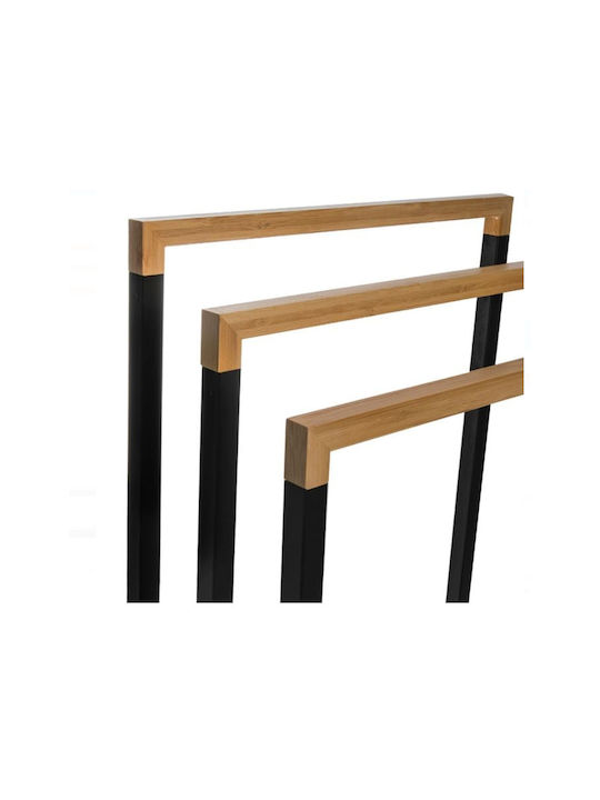 Triple Wall-Mounted Bathroom Rail ​45x21cm Silver