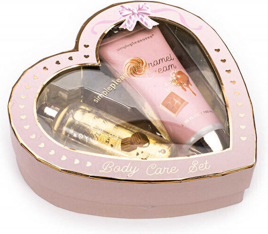 Tri-Coastal Design Pink Bow Skin Care Set for Moisturizing & Body Cleaning 2pcs