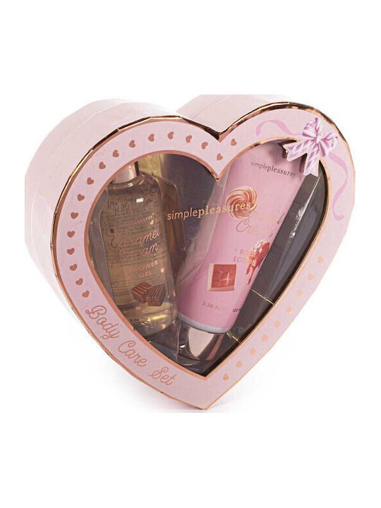 Tri-Coastal Design Pink Bow Hautpflegeset für Feuchtigkeitsspendend & Reinigung Körperreinigung 2Stück