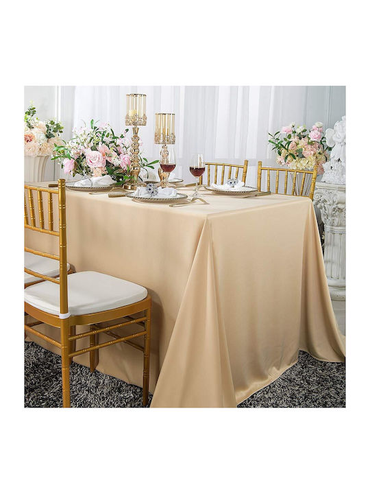 Kotonia Home Τραπεζομάντηλο Βαμβακερό Beige 150x240εκ.