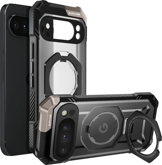 Supcase Verstärkte Handyhülle Pixel 10 Pro Xl Unicorn Beetle Grip Series Stand Schwarz