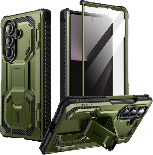 I-blason Калъф Galaxy Z Fold 7 Armorbox Collection Закалено Стъкло Поставка Тъмнозелен
