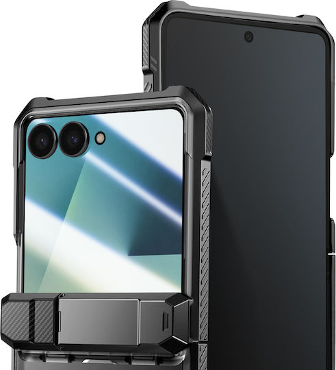 Supcase Reinforced Case Galaxy Z Flip 7 Unicorn Beetle Grip Series Kickstand Black