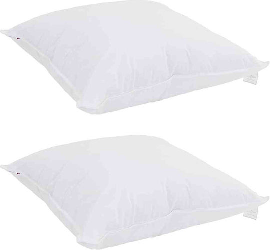 vidaXL Duvet Cover Set Queen with 2 Pillowcases 240x220 White