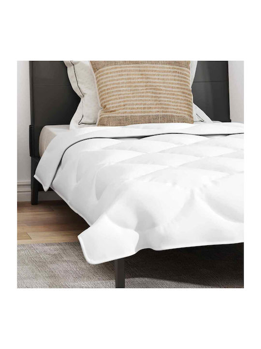 vidaXL Set Pătură Canapea 135x200 cm Alb