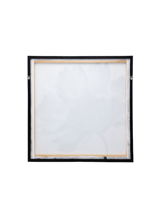 Artekko Glitter Multicolored MDF Canvas Painting Frame 75x3.5x75 Cm 75cm X 3.5cm X 75cm