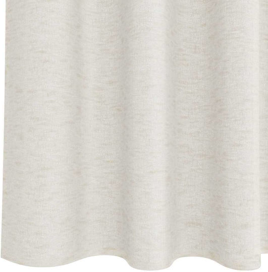 vidaXL Set Vorhänge mit Bleistiftfalten Beige 140x245cm