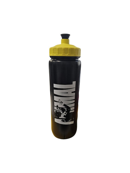 Animal Sport Wasserflasche 1000ml Schwarz