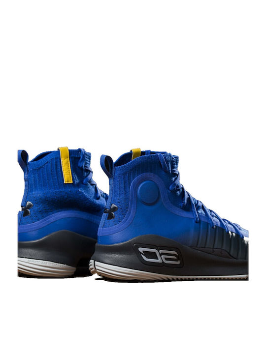 Curry 4 Pantofi de baschet Albastru