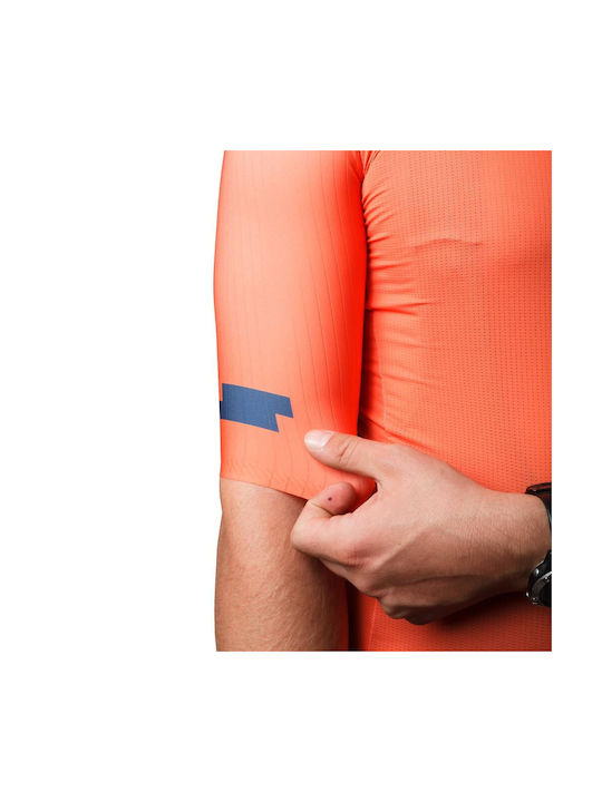 Demaraz Short Sleeves Cycling Jersey Orange