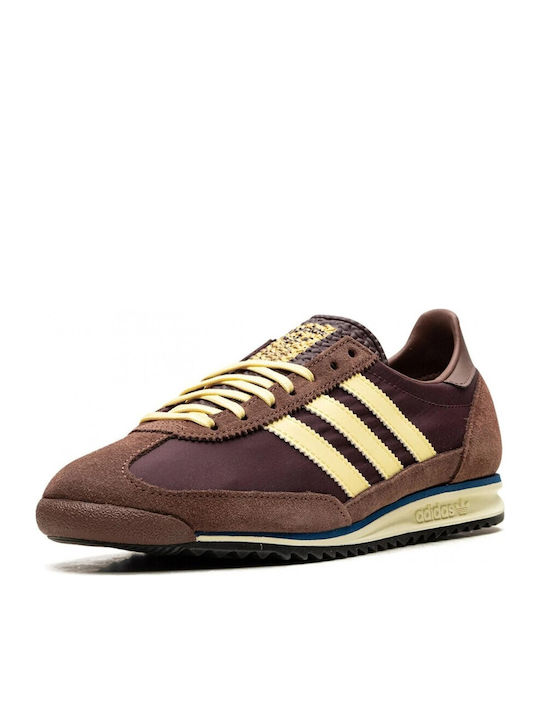 Sl 72 Og Sneakers Maroon / Almond Yellow / Preloved Brown