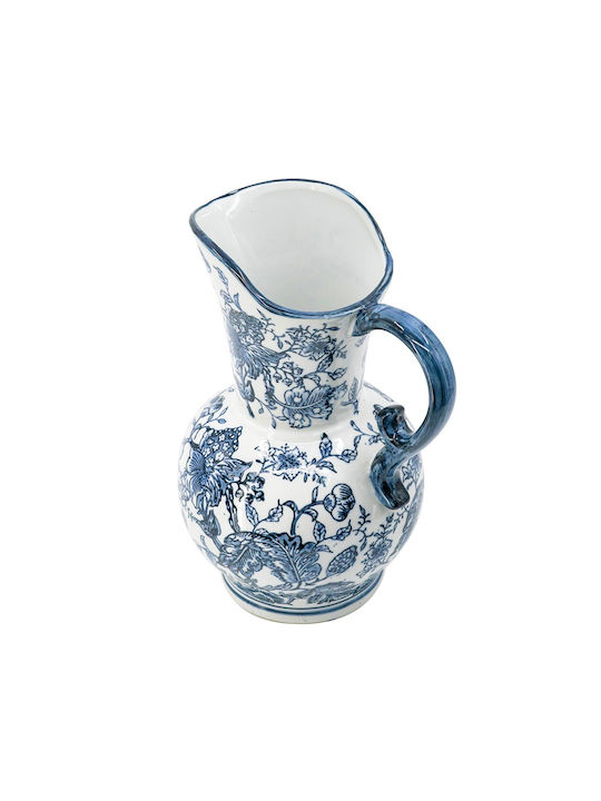 Artekko Decorative Vase Melania Blue 24x16.5x31cm