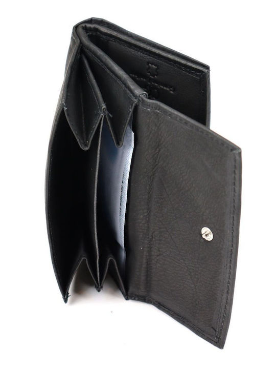Small Leather Women's Wallet Classic Black