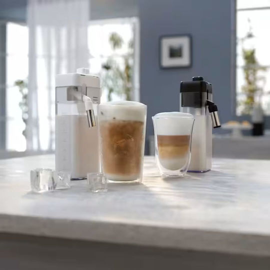 De'Longhi Automatic Espresso Machine 1450W Pressure 19bar with Grinder and Wi-Fi Silver ECAM630.75.TSM