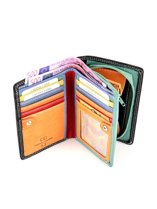 Small Leather Women's Wallet Classic Black