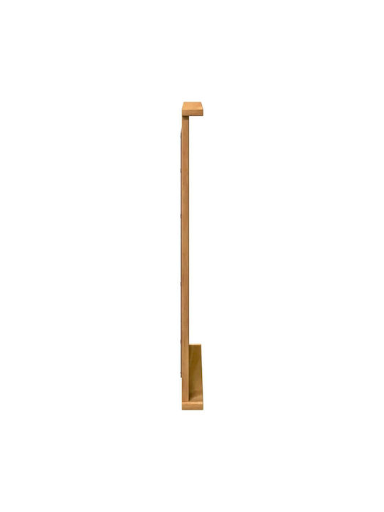 vidaXL Oglindă de Perete cu Maro Ramă din Lemn 70x55.5cm 1buc