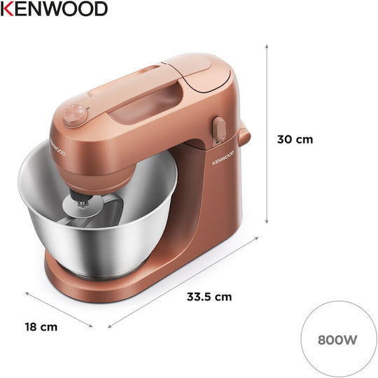 Kenwood Κουζινομηχανή 800W με Ανοξείδωτο Κάδο 4lt