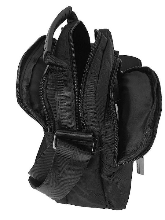 Herrentasche Schulter / Crossbody Schwarz