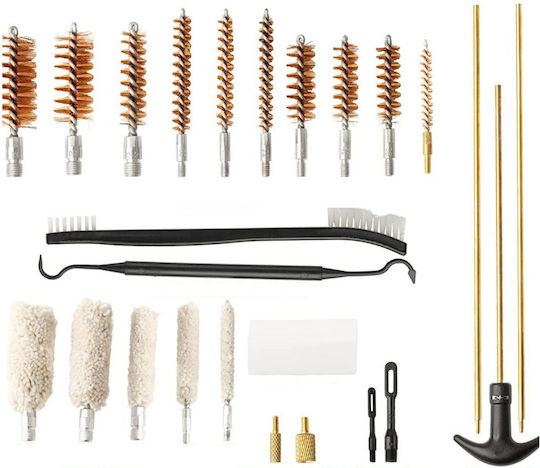 24-Piece Gun Cleaning Kit In A Case