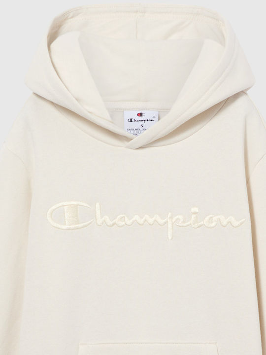 Παιδικό Φούτερ με Κουκούλα Ivory Canvas Hooded Sweatshirt