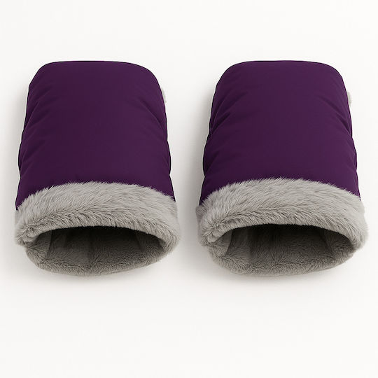 Handmuffs Stroller Purple