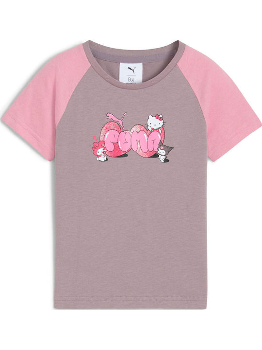 Tricou pentru copii Gray Hello Kitty Friends