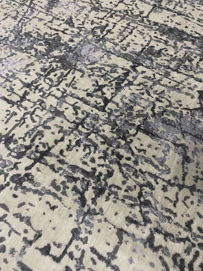 Rug Rectangular Grey