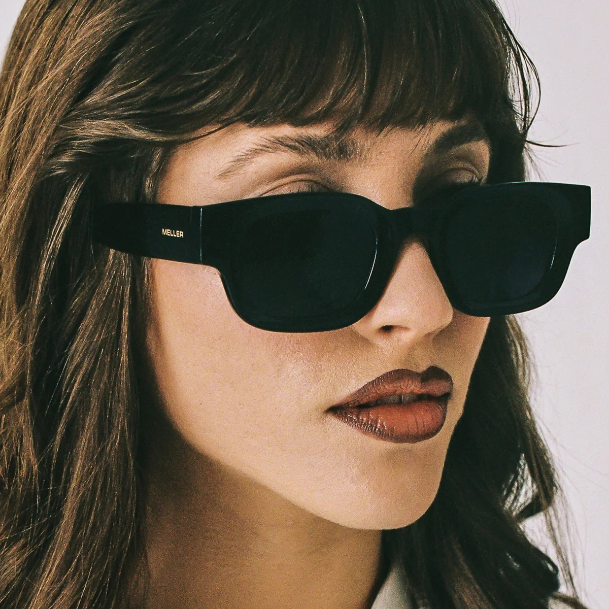 Meller Gamal Unisex Sunglasses with Plastic Frame All Black  display picture 1