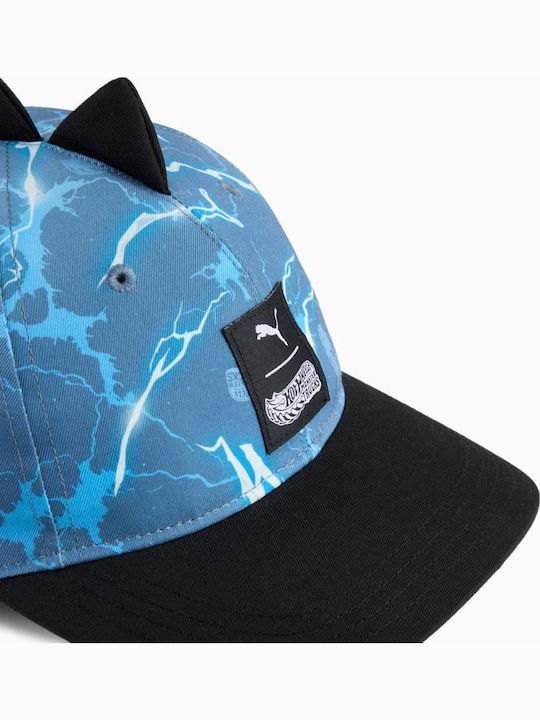 PUMA Kids' Hat Jockey Fabric X Hot Wheels Blue