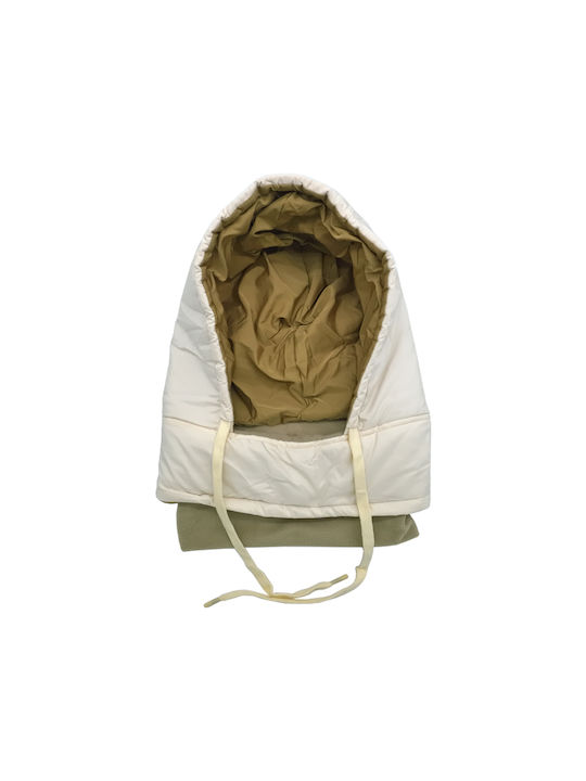 Brims and Trims Motorcycle Rider Neck Warmer Beige Color