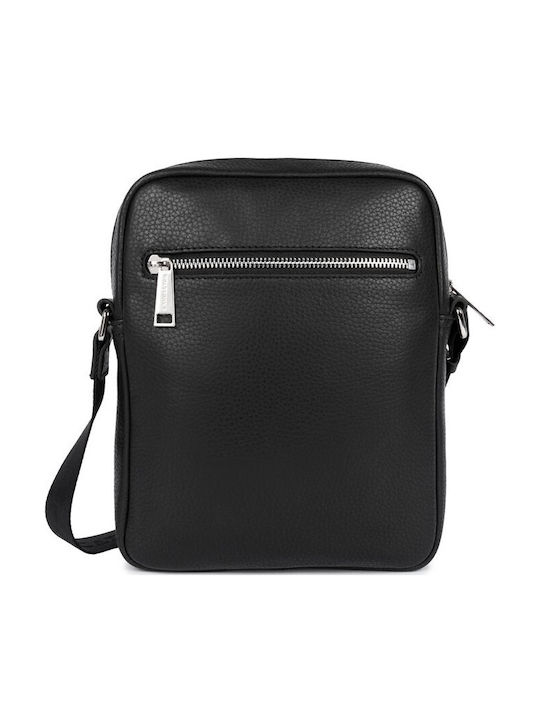 Leather Men's Bag Shoulder / Crossbody Black
