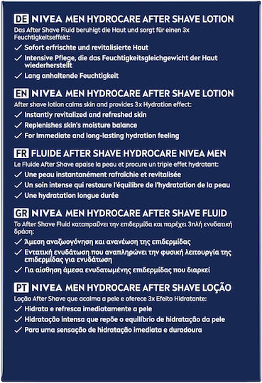 Nivea After Shave Lotion Hydrocare με Αλόη 100ml