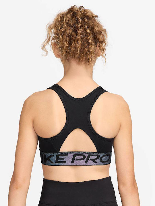 Nike Swoosh Παιδικό Μπουστάκι Black