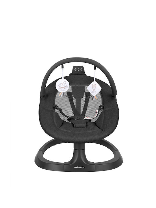 Kikka Boo Electric Baby Relax Zazu with Music Black for Child up to 9kg