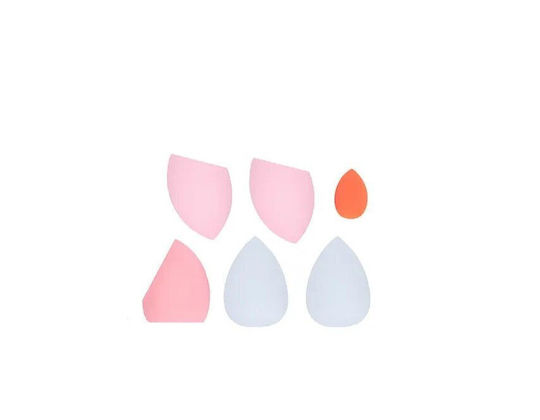 W7 Cosmetics Επαγγελματικό Σετ με Σφουγγαράκια Μακιγιάζ για Foundation 6τμχ