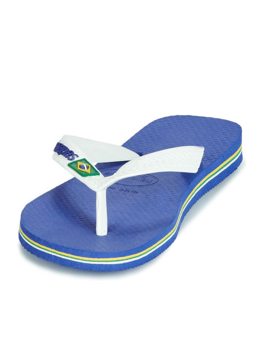 Kids' Sandals Blue Brasil Logo