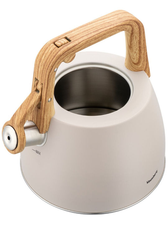 Klausberg Kettle Stainless Steel Gray 2500ml