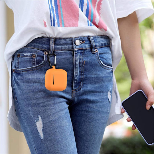 Λουράκι Θήκη Σιλικόνης σε Κίτρινο χρώμα για Apple AirPods 4
