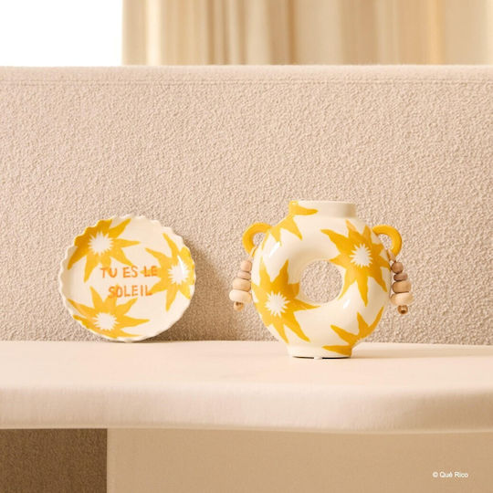 Vase Silvia Golden Glow