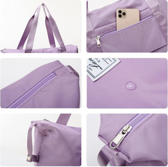 Sack Voyage 35lt Purple Fabric L41xW22xH28cm