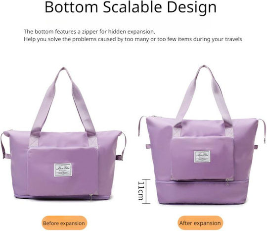Sack Voyage 35lt Purple Fabric L41xW22xH28cm